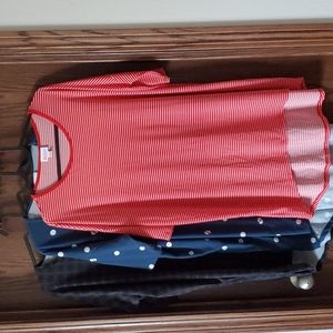 LuLaRoe Womens Shirt-Dress Lot  (#18)